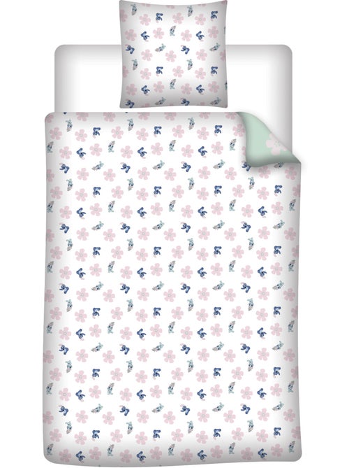 Parure de Lit Stitch et Scrump 140x200 cm + Taie 65x65 cm Polycoton - Kiabi Parure de Lit Stitch et Scrump 140x200 cm + Taie 65x65 cm Polycoton - Kiabi