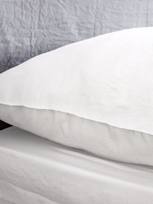 Parure de lit unie ultra douce - 1 ou 2 personnes - Kiabi