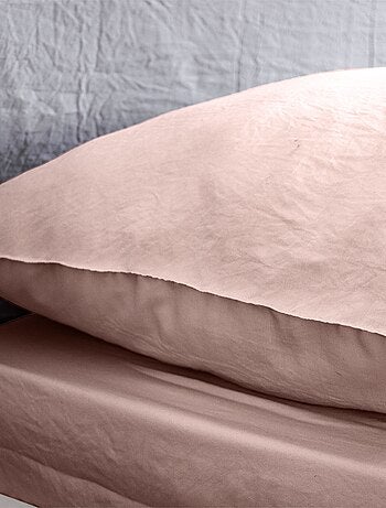 Parure de lit unie ultra douce - 1 ou 2 personnes