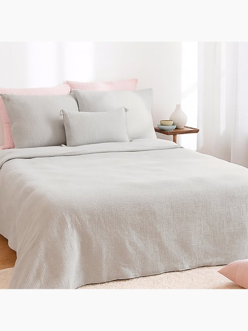 Parure housse de couette 100 % gaze de coton ozen - Kiabi Parure housse de couette 100 % gaze de coton ozen - Kiabi