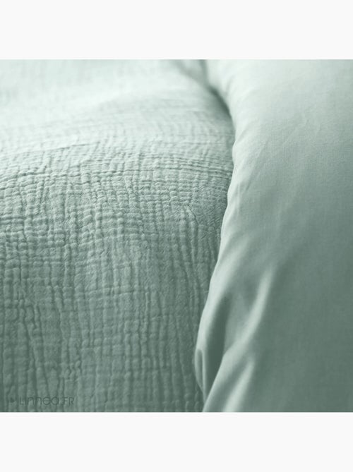 Parure housse de couette 100 % gaze de coton ozen - Kiabi Parure housse de couette 100 % gaze de coton ozen - Kiabi