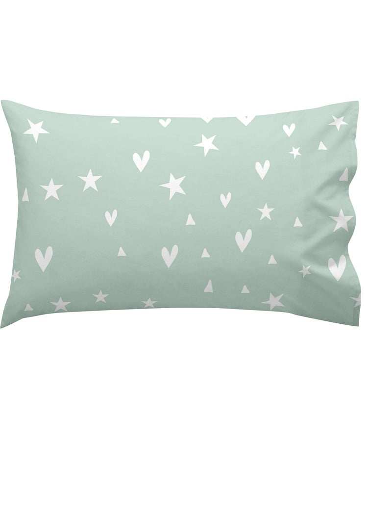 Parure housse de couette 2 pi?ces Best buddies Berceau "Happyfriday" Multicolore - Kiabi