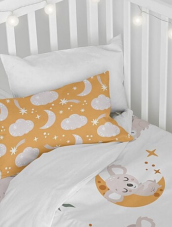 Parure housse de couette 2 pièces Baby koala Lit Bébé "Happyfriday