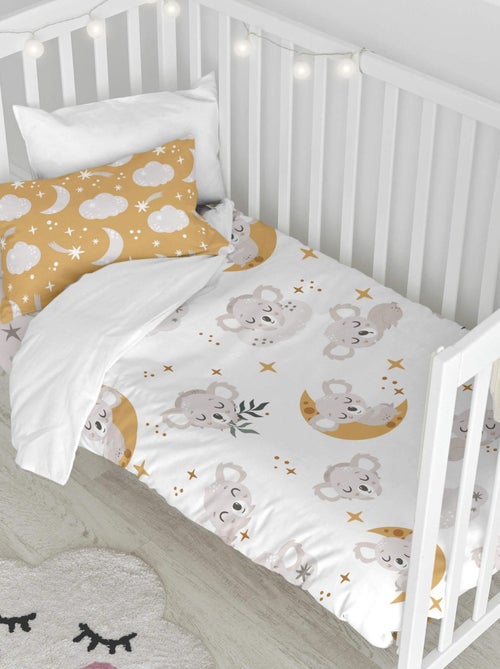 Parure housse de couette 2 pièces Baby koala Lit Bébé "Happyfriday" - Kiabi Parure housse de couette 2 pièces Baby koala Lit Bébé "Happyfriday" - Kiabi