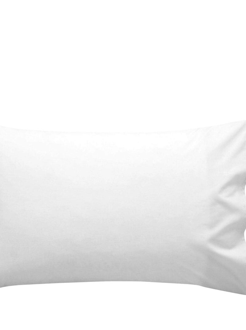 Parure housse de couette 2 pièces Basic Lit Bébé "Happyfriday" Blanc - Kiabi