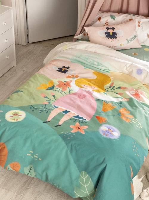 Parure housse de couette 2 pièces Dreaming "Happyfriday" - Kiabi Parure housse de couette 2 pièces Dreaming "Happyfriday" - Kiabi
