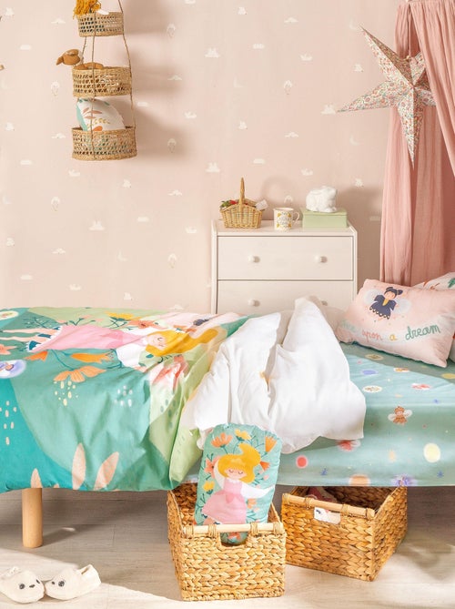 Parure housse de couette 2 pièces Dreaming "Happyfriday" - Kiabi Parure housse de couette 2 pièces Dreaming "Happyfriday" - Kiabi