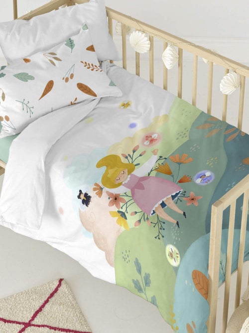 Parure housse de couette 2 pièces Dreaming Lit Bébé "Happyfriday" - Kiabi Parure housse de couette 2 pièces Dreaming Lit Bébé "Happyfriday" - Kiabi
