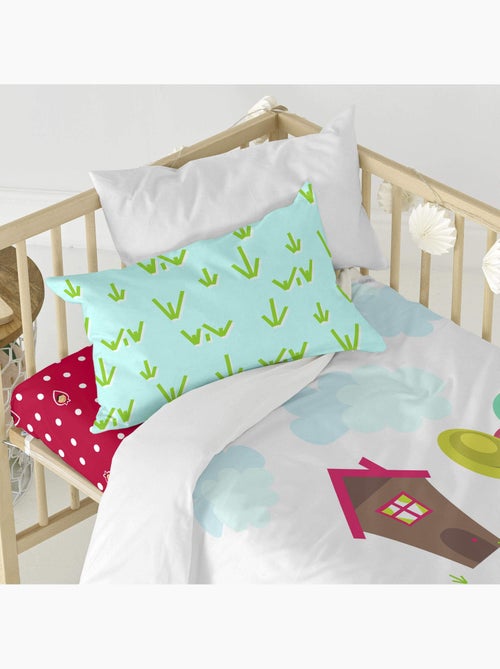 Parure housse de couette 2 pièces Grandma Lit Bébé "Happyfriday" - Kiabi Parure housse de couette 2 pièces Grandma Lit Bébé "Happyfriday" - Kiabi