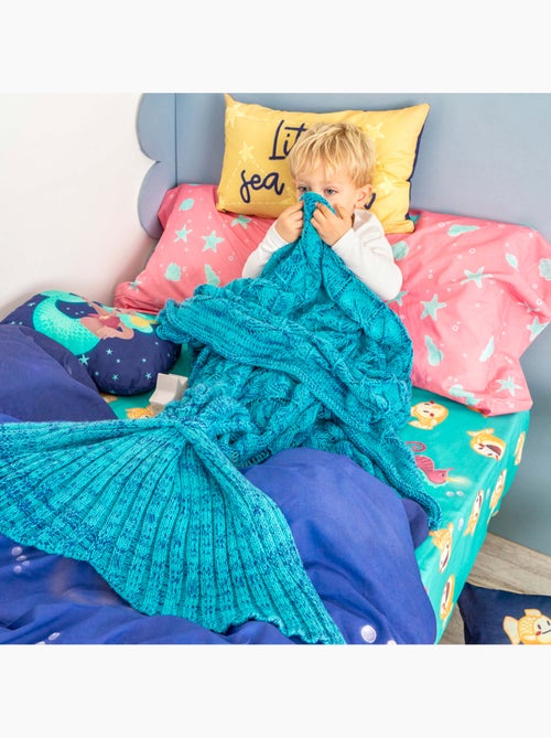 Parure housse de couette 2 pièces Happy mermaid "Happyfriday" - Kiabi Parure housse de couette 2 pièces Happy mermaid "Happyfriday" - Kiabi