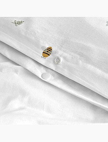Parure housse de couette 2 pièces Honey "Happyfriday
