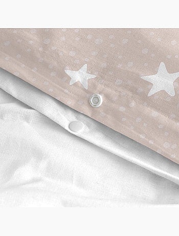 Parure housse de couette 2 pièces little star "happyfriday