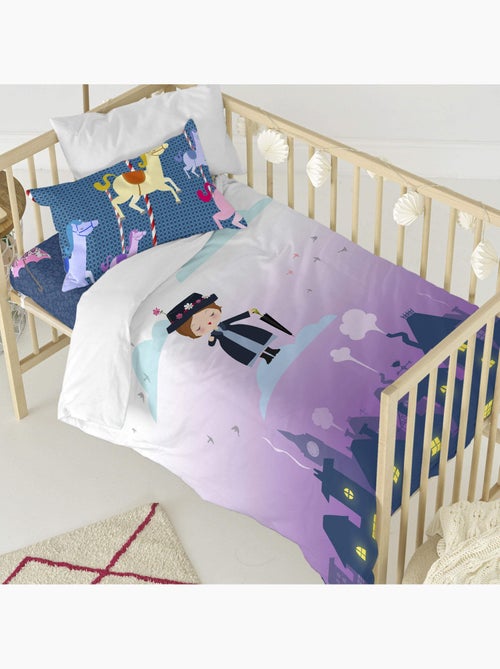 Parure housse de couette 2 pièces Nanny Berceau "Happyfriday" - Kiabi Parure housse de couette 2 pièces Nanny Berceau "Happyfriday" - Kiabi