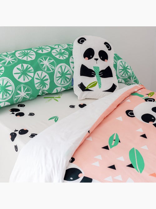 Parure housse de couette 2 pièces Panda garden "Happyfriday" - Kiabi Parure housse de couette 2 pièces Panda garden "Happyfriday" - Kiabi