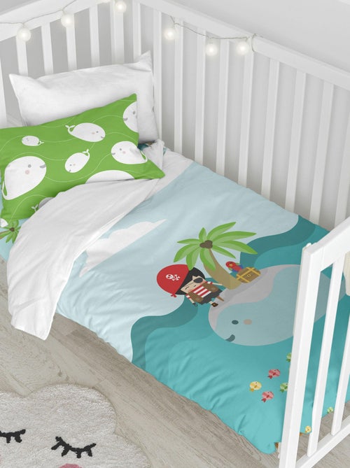 Parure housse de couette 2 pièces Pirata Lit Bébé "Happyfriday" - Kiabi Parure housse de couette 2 pièces Pirata Lit Bébé "Happyfriday" - Kiabi