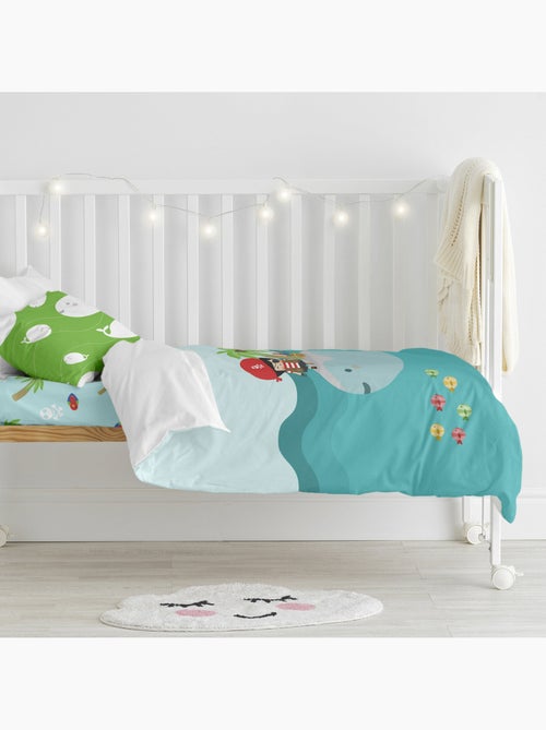 Parure housse de couette 2 pièces Pirata Lit Bébé "Happyfriday" - Kiabi Parure housse de couette 2 pièces Pirata Lit Bébé "Happyfriday" - Kiabi