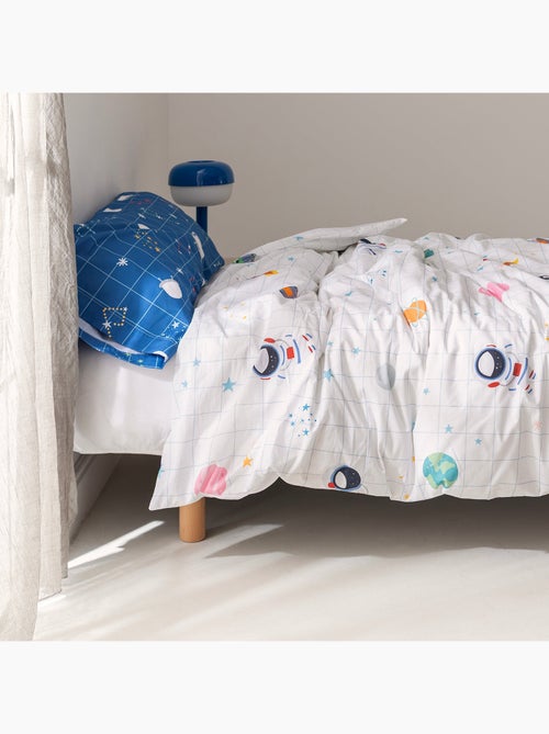 Parure housse de couette 2 pièces Space explorer "Happyfriday" - Kiabi Parure housse de couette 2 pièces Space explorer "Happyfriday" - Kiabi