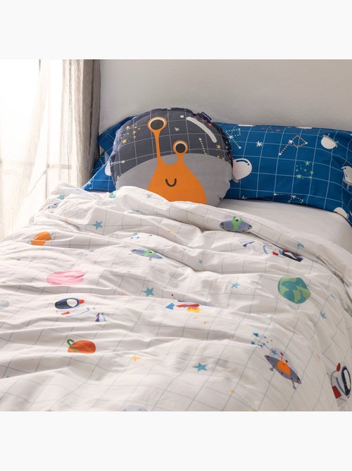 Parure housse de couette 2 pièces Space explorer "Happyfriday" - Kiabi Parure housse de couette 2 pièces Space explorer "Happyfriday" - Kiabi