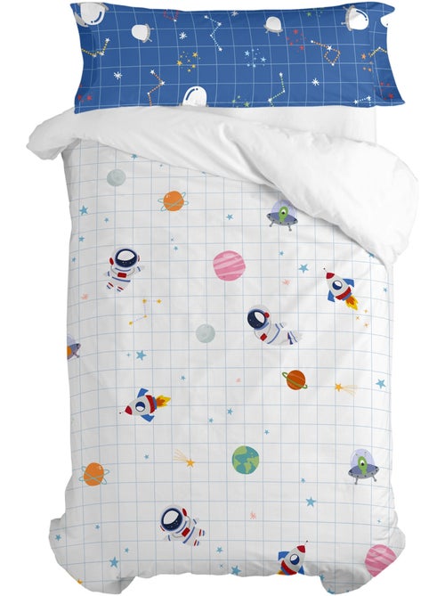Parure housse de couette 2 pièces Space explorer "Happyfriday" - Kiabi Parure housse de couette 2 pièces Space explorer "Happyfriday" - Kiabi