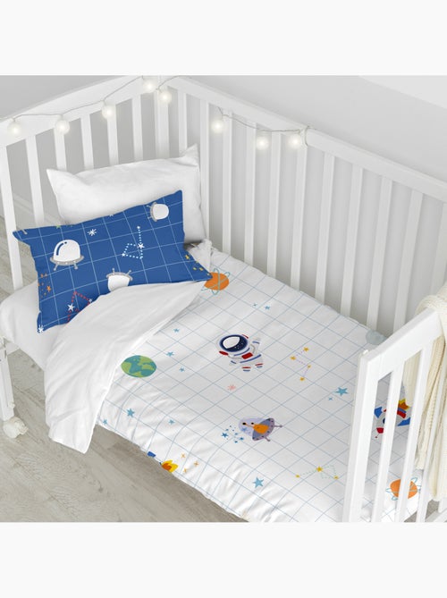 Parure housse de couette 2 pièces Space explorer "Happyfriday" - Kiabi Parure housse de couette 2 pièces Space explorer "Happyfriday" - Kiabi
