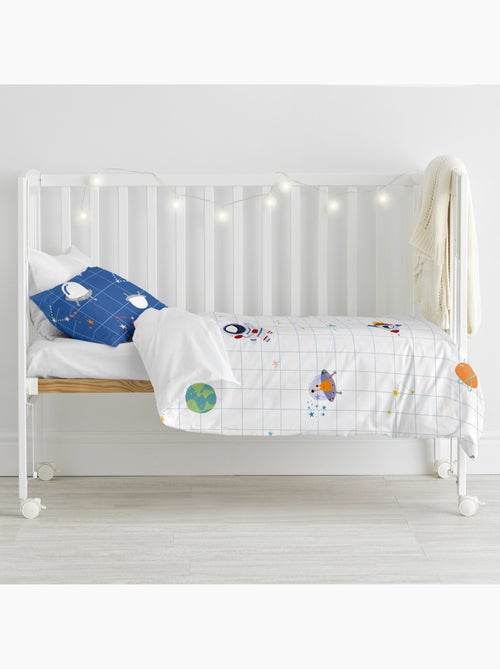 Parure housse de couette 2 pièces Space explorer "Happyfriday" - Kiabi Parure housse de couette 2 pièces Space explorer "Happyfriday" - Kiabi