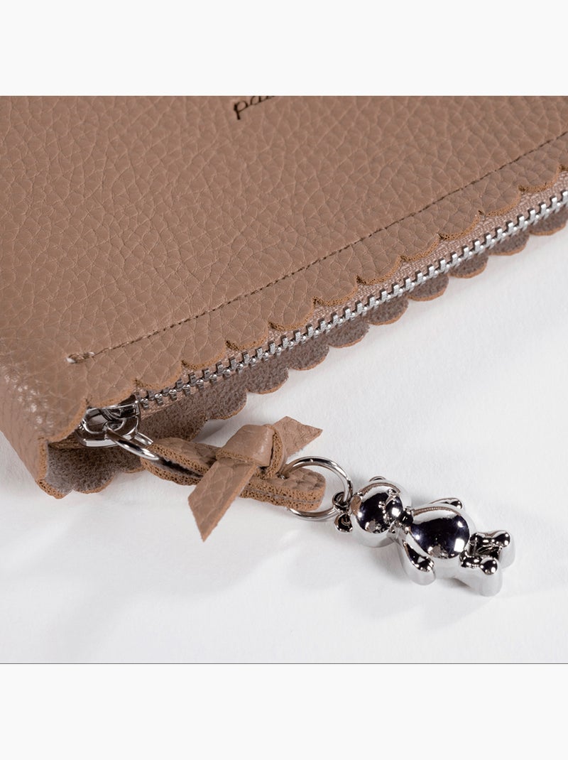 Pasito a pasito | protège carnet de santé bébé zippé icon Marron clair - Kiabi