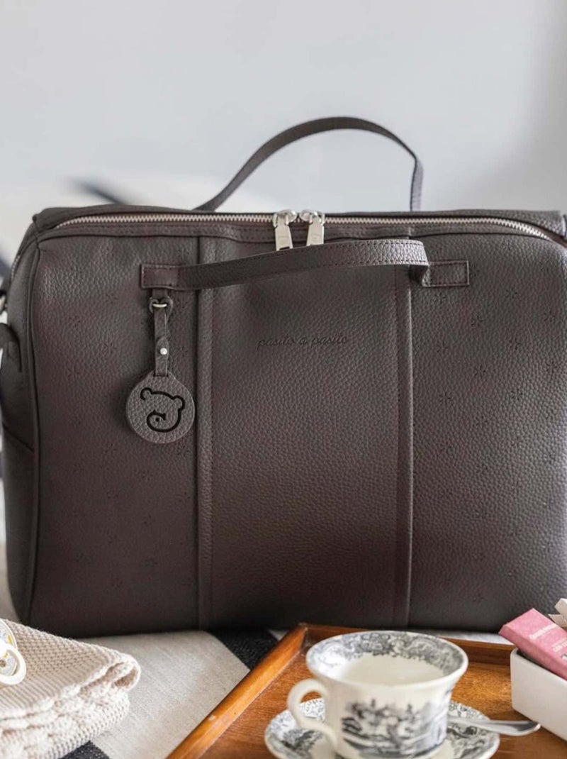 Pasito a pasito | sac à langer london Marron chocolat - Kiabi