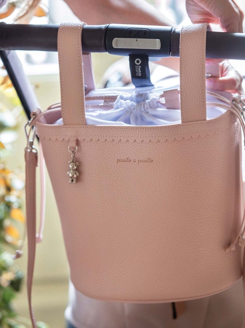 Pasito a pasito | sac à langer sac poussette bucket icon Rose - Kiabi