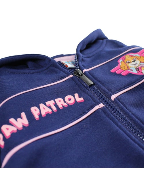 Pat Patrouille - Ensemble jogging fille veste capuche et pantalon imprimé - Kiabi