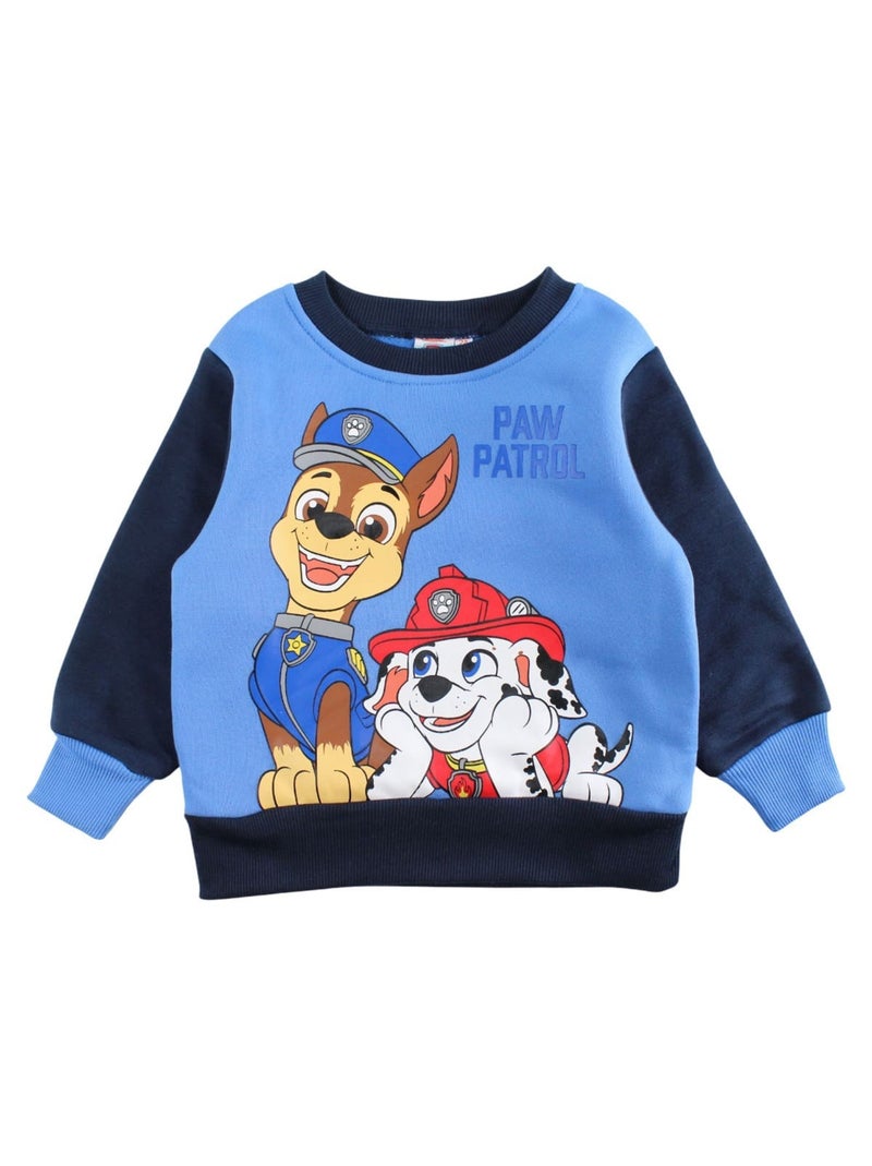 Pat Patrouille - Ensemble jogging garçon sweat et pantalon imprimé Bleu marine - Kiabi