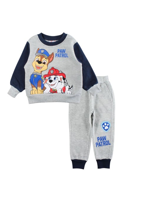Pat Patrouille - Ensemble jogging garçon sweat et pantalon imprimé - Kiabi