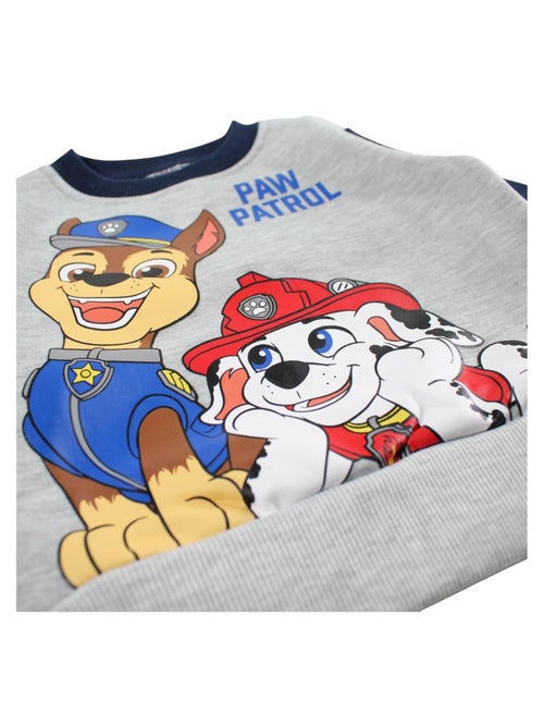 Pat Patrouille - Ensemble jogging garçon sweat et pantalon imprimé - Kiabi