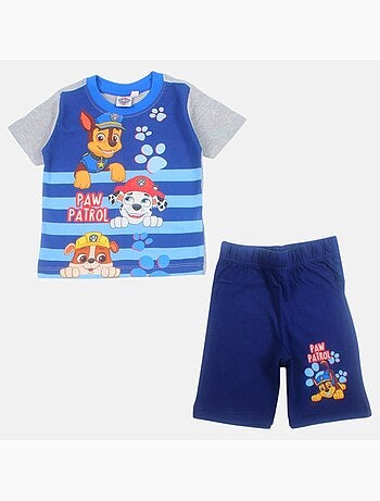 Pat Patrouille - Ensemble T-shirt et short avec personnage