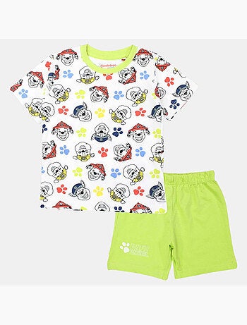 Pat Patrouille - Ensemble t-shirt et short enfant imprimé