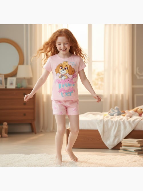 Pat Patrouille - Ensemble t-shirt et short fille imprimé - Kiabi Pat Patrouille - Ensemble t-shirt et short fille imprimé - Kiabi