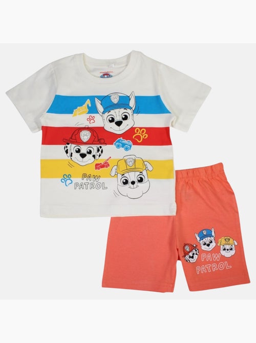 Pat Patrouille - Ensemble t-shirt et short garçon imprimé - Kiabi