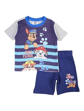 Pat Patrouille - Ensemble t-shirt manches courtes et short enfant imprimé