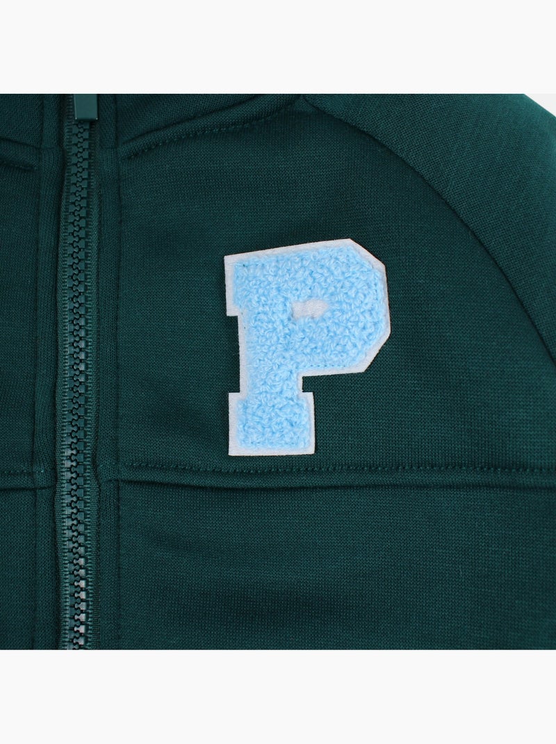 Pat patrouille - ensemble veste zippée col montant et pantalon de jogging, bas resserrés Kaki - Kiabi