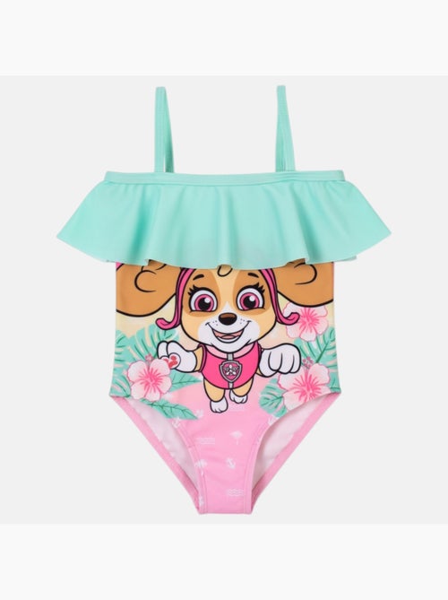 Pat Patrouille - Maillot de bain fille imprimé - Kiabi