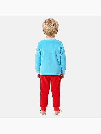 Pat patrouille - pyjama polaire garçon avec personnage
