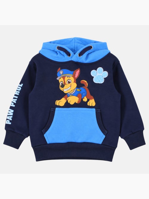 Pat patrouille - sweat à capuche imprimé, manches longues, poche kangourou et finitions bord-côte - Kiabi Pat patrouille - sweat à capuche imprimé, manches longues, poche kangourou et finitions bord-côte - Kiabi