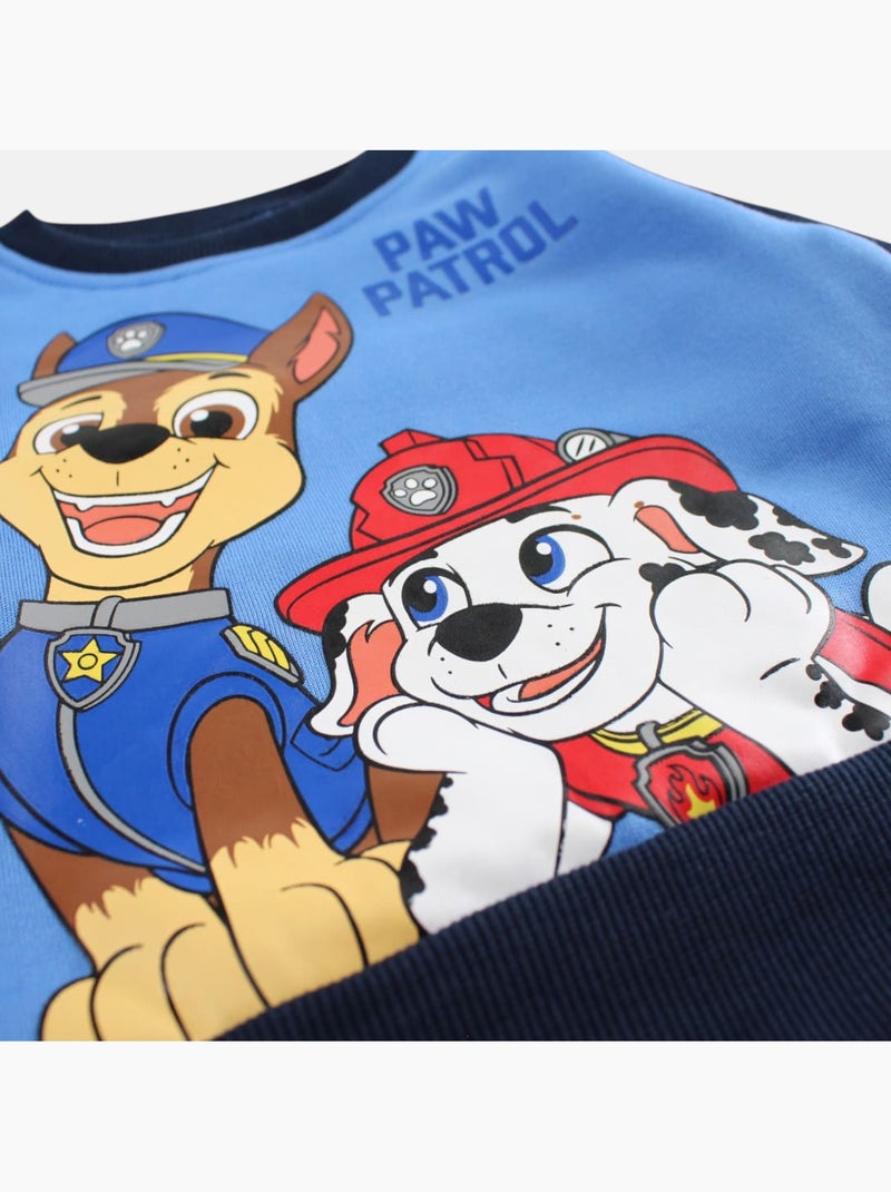 Pat Patrouille - Sweat garçon imprimé Bleu - Kiabi