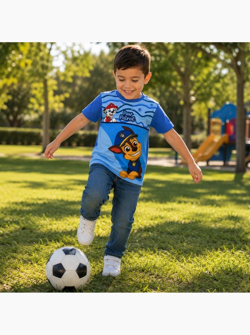 Pat Patrouille - T-shirt manches courtes enfant imprimé - Kiabi