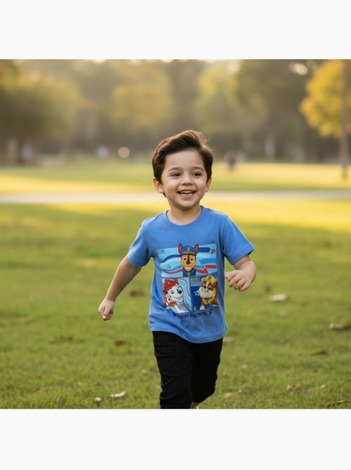 Pat Patrouille - T-shirt manches courtes enfant imprimé - Kiabi