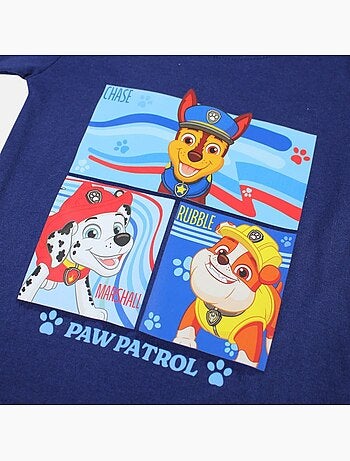Pat Patrouille - T-shirt manches courtes enfant imprimé