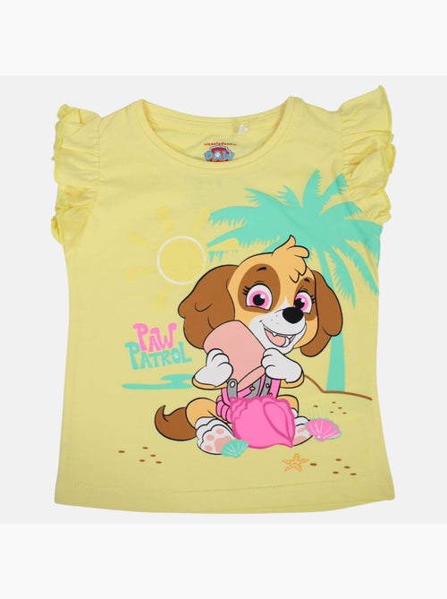 Pat Patrouille - T-shirt manches courtes fille imprimé - Kiabi Pat Patrouille - T-shirt manches courtes fille imprimé - Kiabi