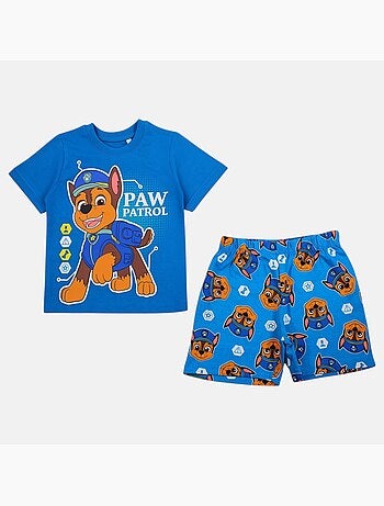 Pat Patrouille - T-shirt manches courtes personnage avec short motif