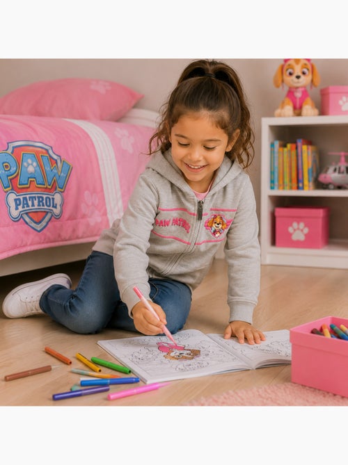 Pat Patrouille - Veste sweat à capuche fille imprimée - Kiabi