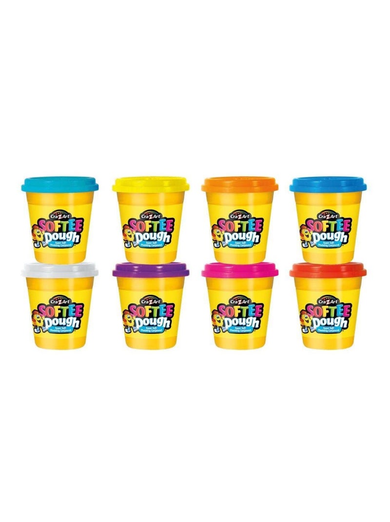 Pâte à modeler malléable - 8 pièces N/A - Kiabi