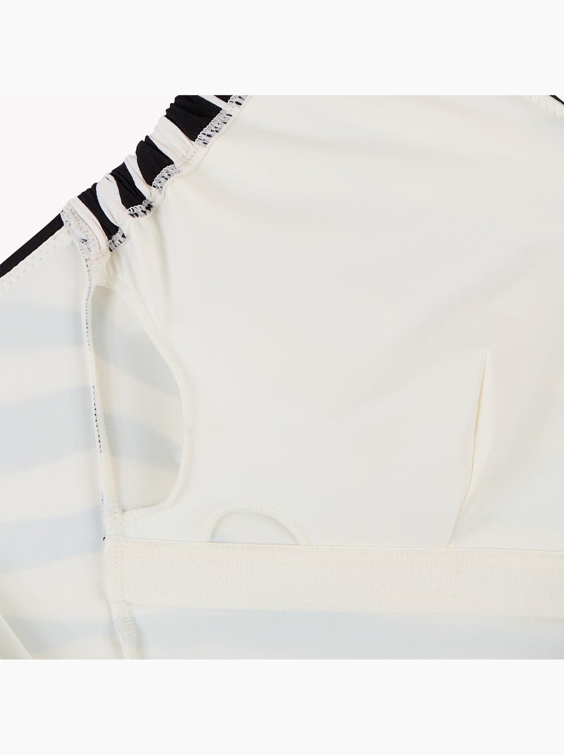 Paula badpak postoperatief multikleur wit Wit Multikleur - Kiabi